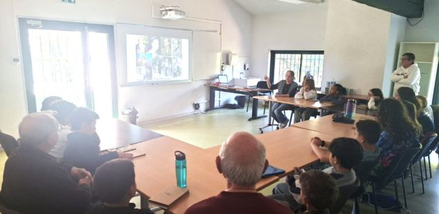 Préparation de la Journée Nationale de la Déportation  avec le Conseil Municipal des Enfants d’Agde